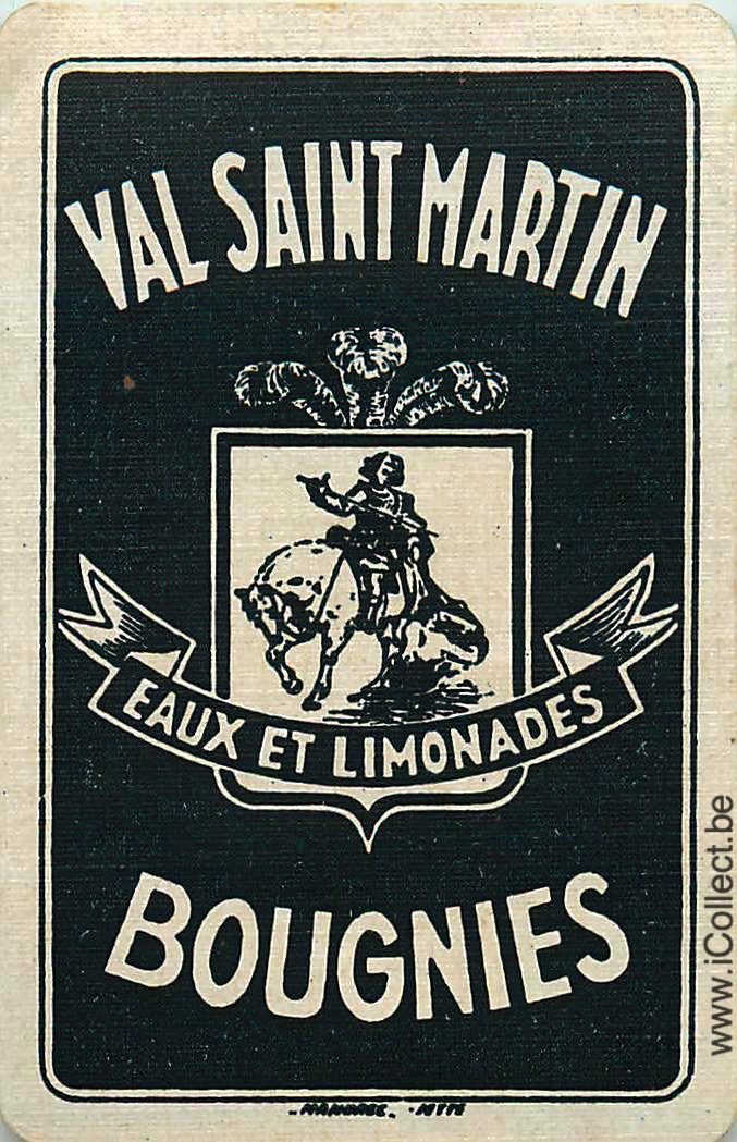 Single Swap Playing Cards Water Val Saint Martin (PS08-28E)