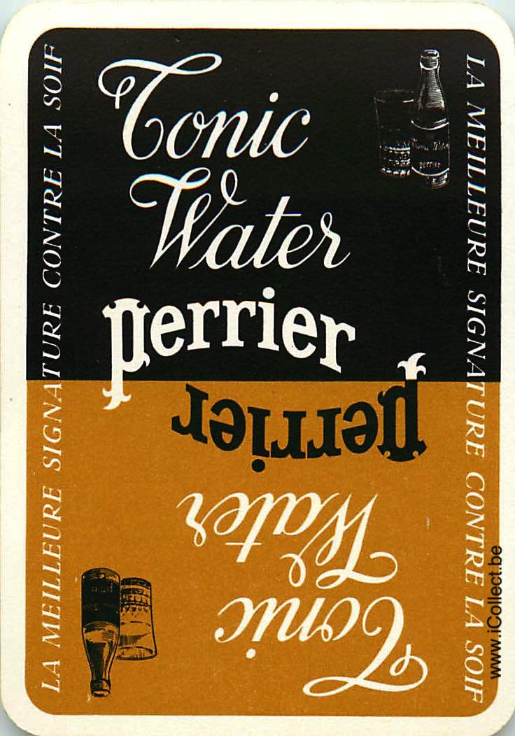 Single Swap Playing Cards Water Perrier (PS08-40I) - Click Image to Close