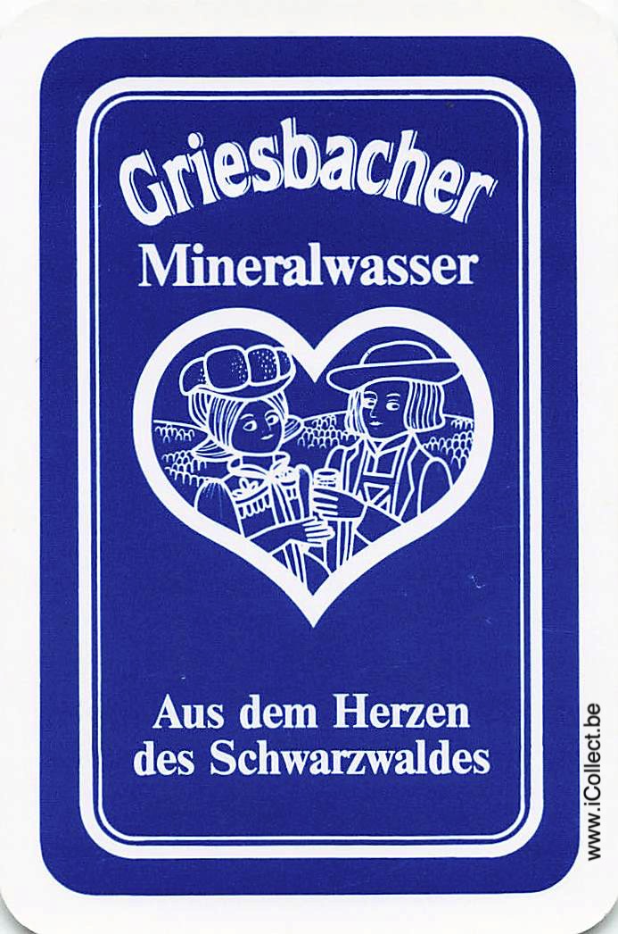 Single Swap Playing Cards Water Griesbacher (PS22-33F) - Click Image to Close